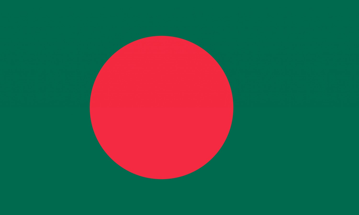 Bangladesh Flag fridge, souvenier magnet travel keepsake vibrant colors, size: small