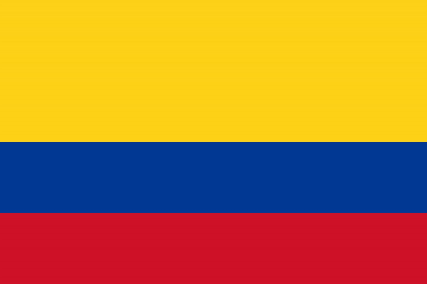 Colombia Flag fridge, souvenier magnet travel keepsake vibrant colors, size: small