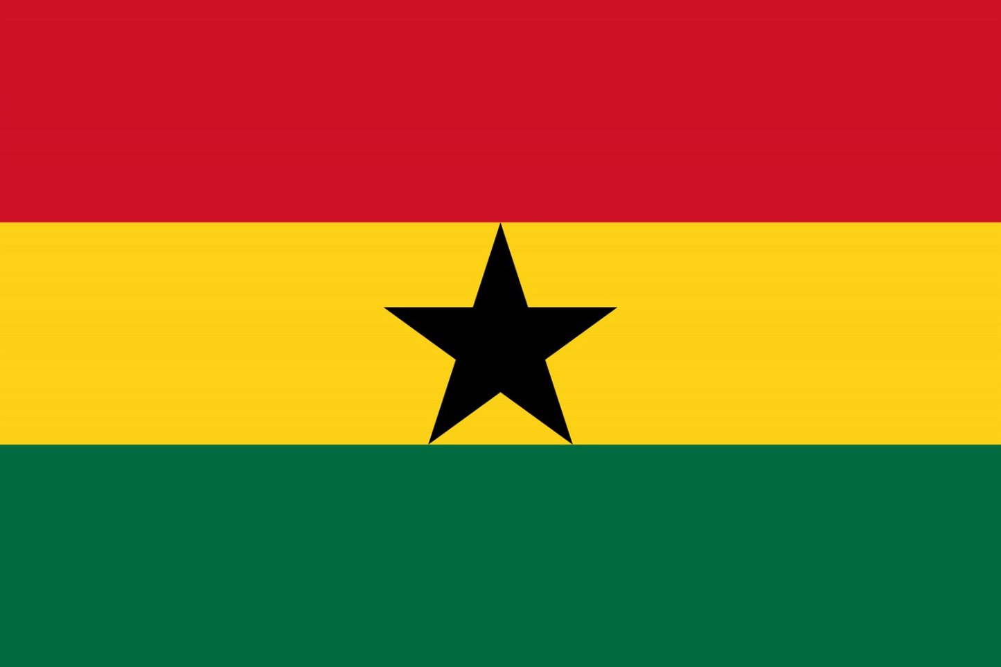 Ghana Flag fridge, souvenier magnet travel keepsake vibrant colors, size: small
