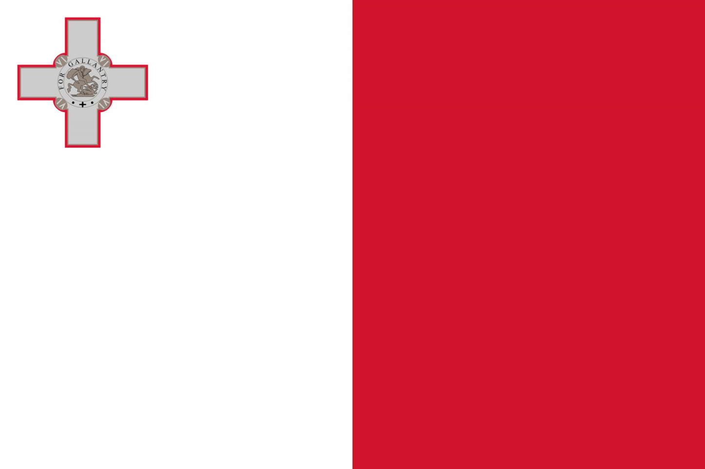 Malta Flag fridge, souvenier magnet travel keepsake vibrant colors, size: small