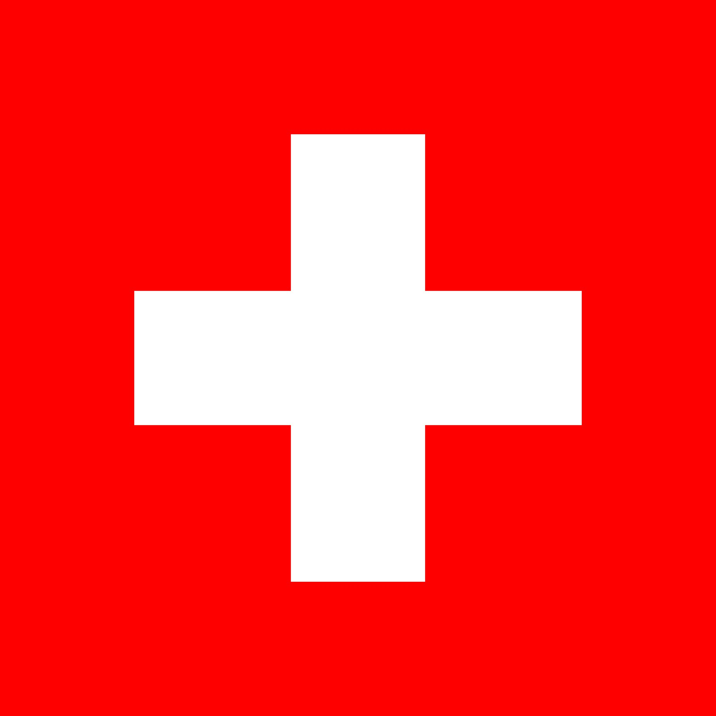 Switzerland Flag fridge, souvenier magnet travel keepsake vibrant colors, size: small