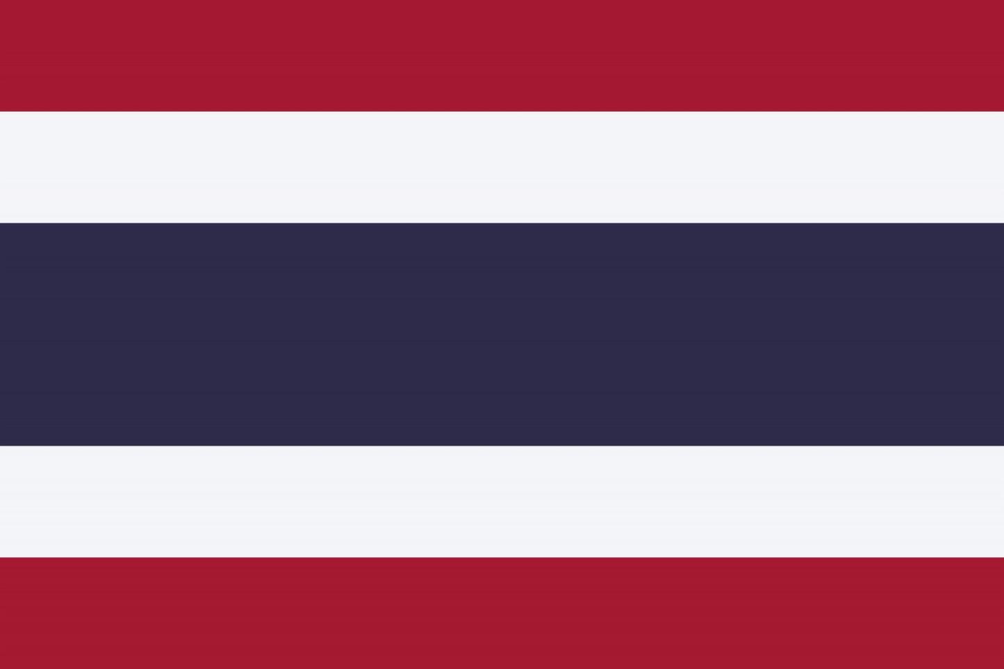 Thailand Flag fridge, souvenier magnet travel keepsake vibrant colors, size: small