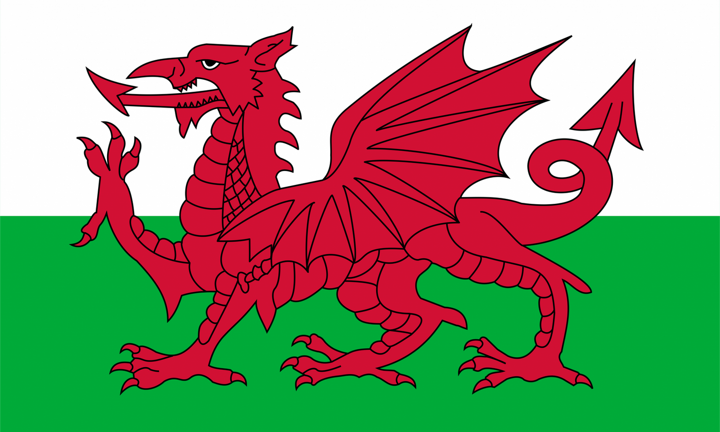 Wales Flag Magnet or Sticker