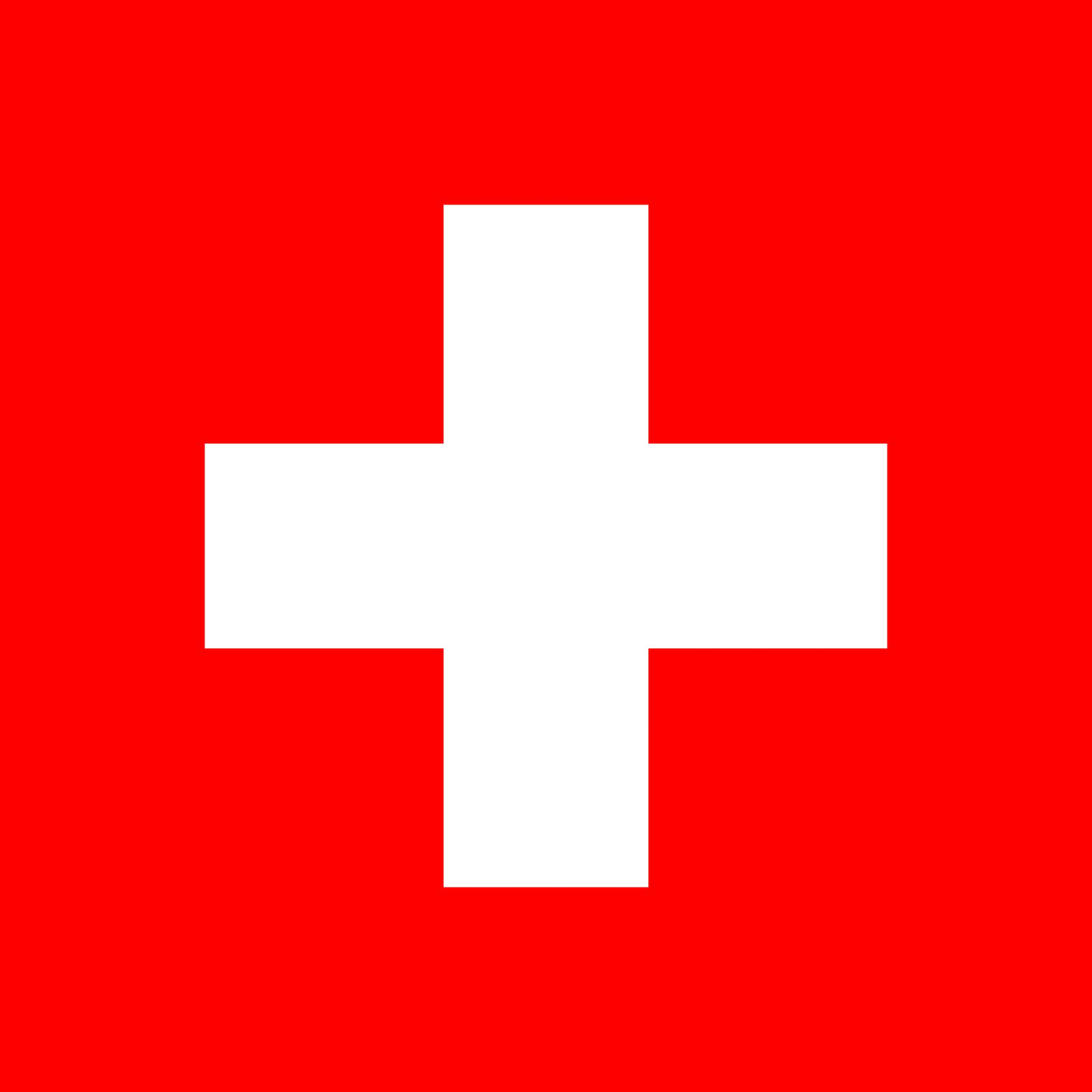 Flags with crosses