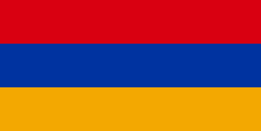 Armenia Flag fridge, souvenier magnet travel keepsake vibrant colors choose  size: small