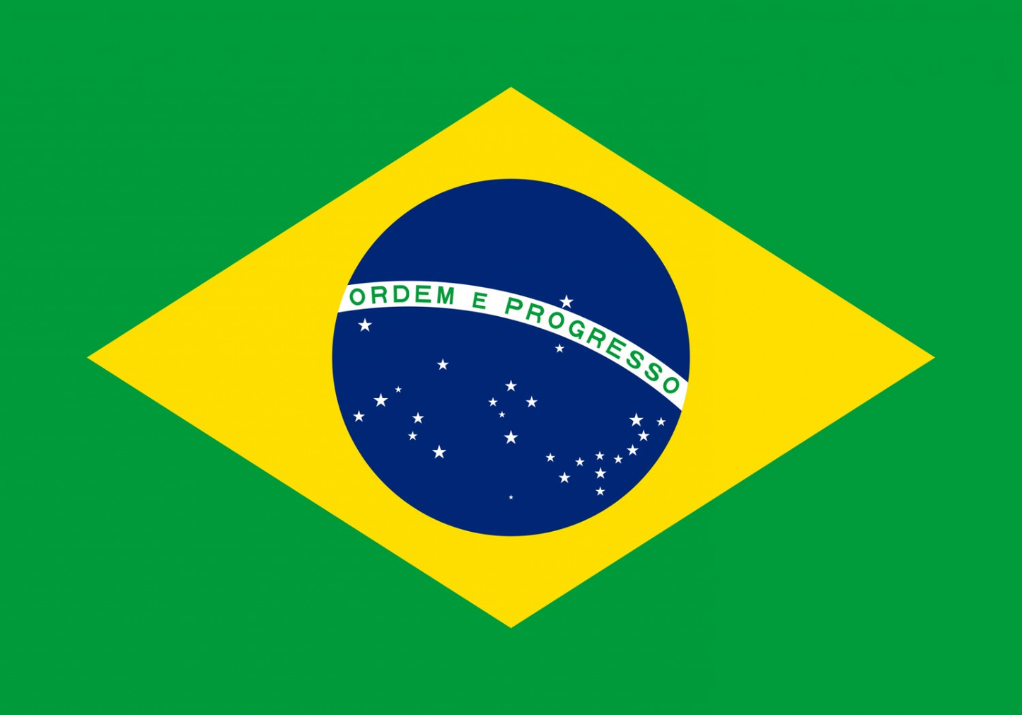 Brazil Flag fridge, souvenier magnet travel keepsake vibrant colors, size: small