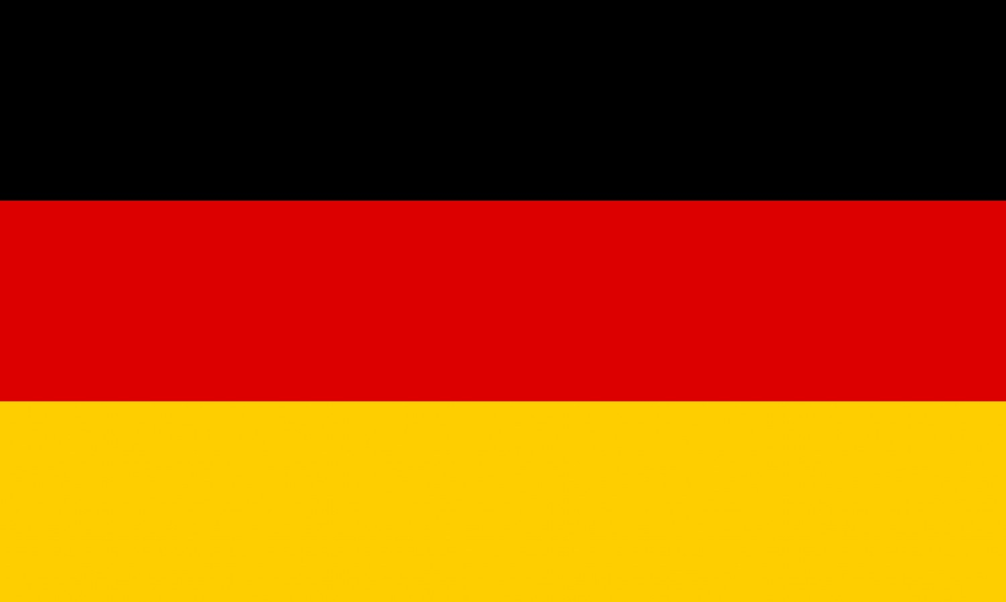 Germany Flag fridge, souvenier magnet travel keepsake vibrant colors, size: small