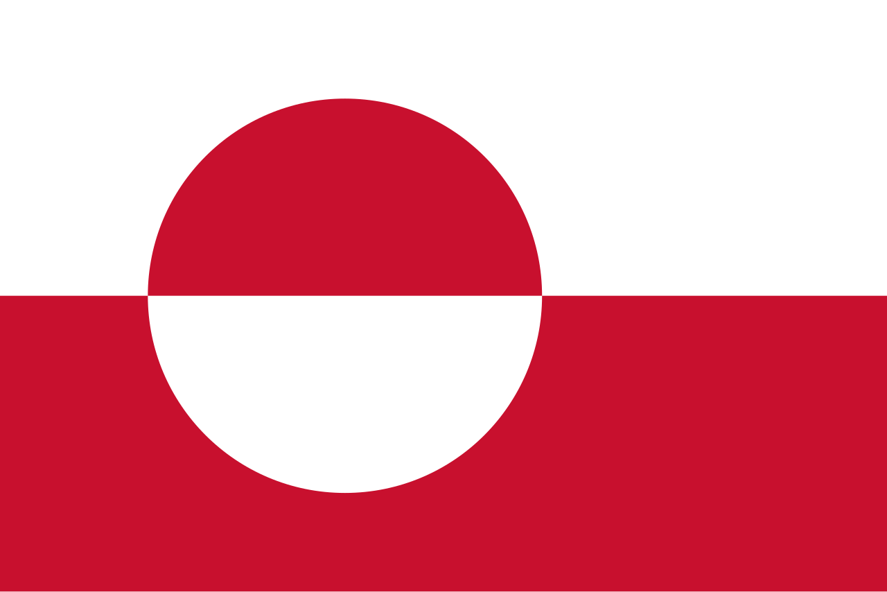 Greenland Regional Flag Magnet or Sticker