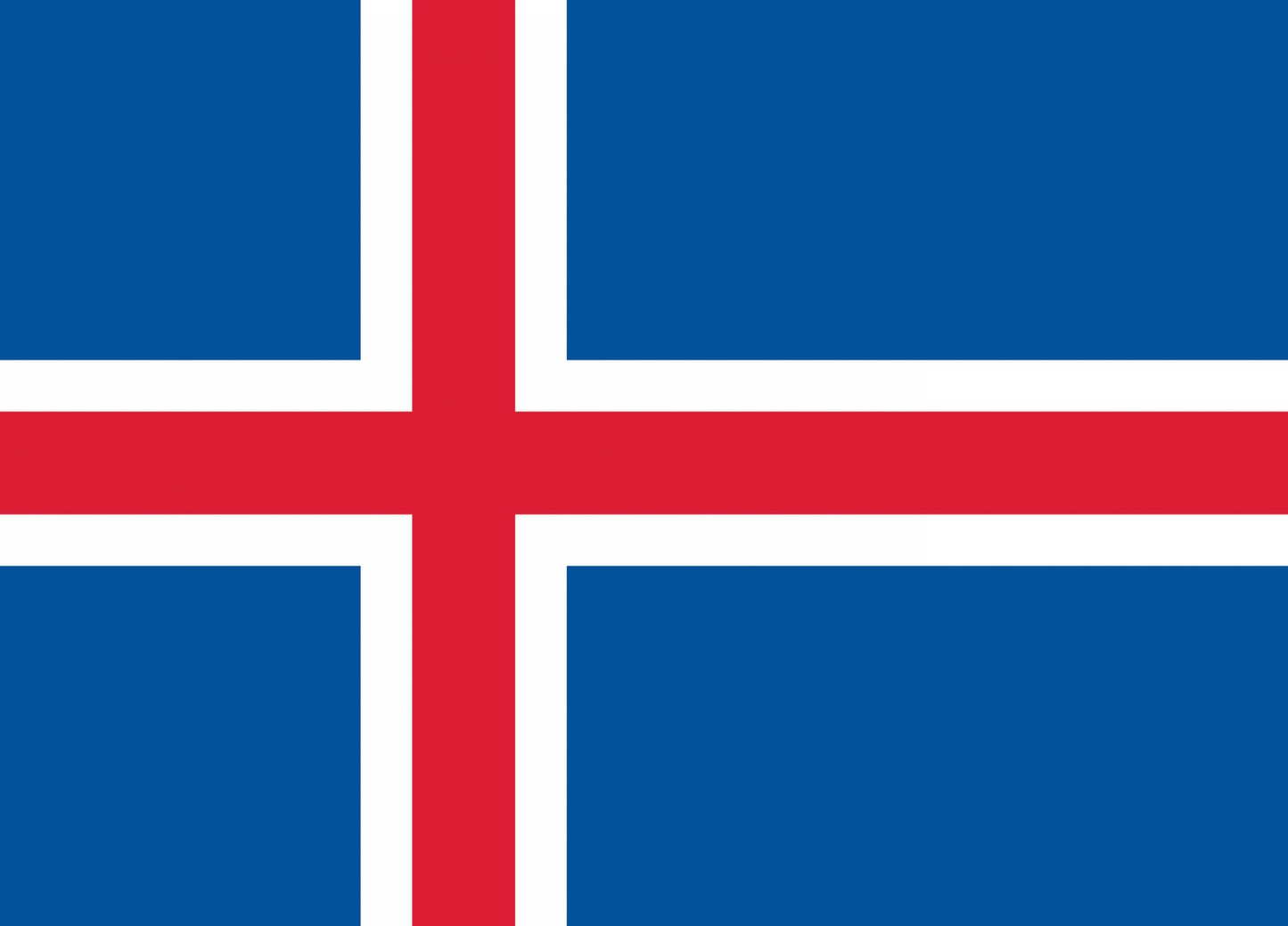 Iceland Flag fridge, souvenier magnet travel keepsake vibrant colors, size: small
