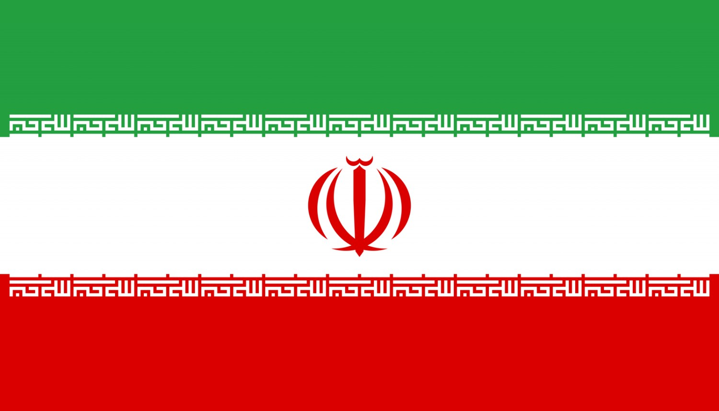 Iran Flag fridge, souvenier magnet travel keepsake vibrant colors, size: small