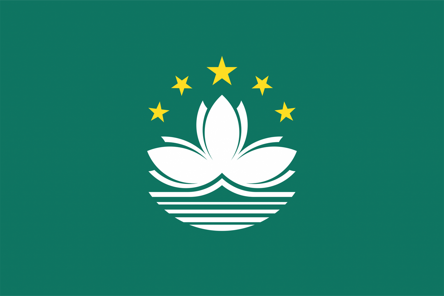 Macau Flag Magnet or Sticker