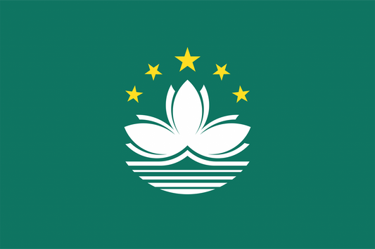Macau Flag Magnet or Sticker