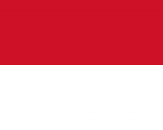 Monaco Flag fridge, souvenier magnet travel keepsake vibrant colors, size: small