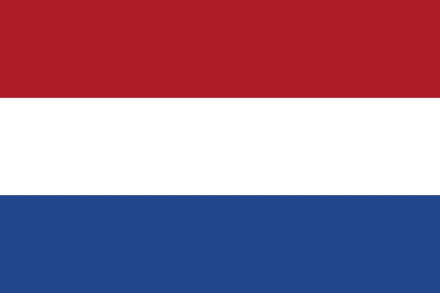 Netherlands Flag fridge, souvenier magnet travel keepsake vibrant colors, size: small