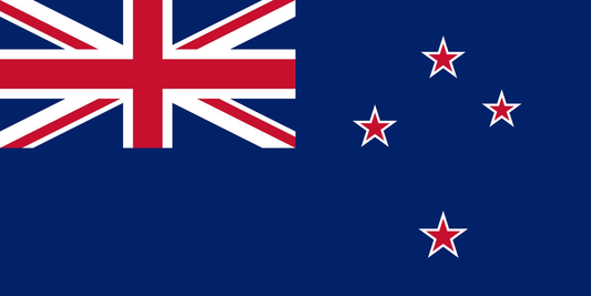 New Zealand Flag fridge, souvenier magnet travel keepsake vibrant colors, size: small