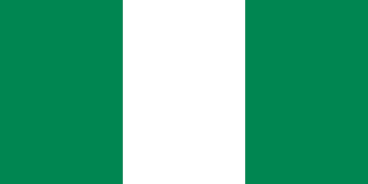 Nigeria Flag fridge, souvenier magnet travel keepsake vibrant colors, size: small