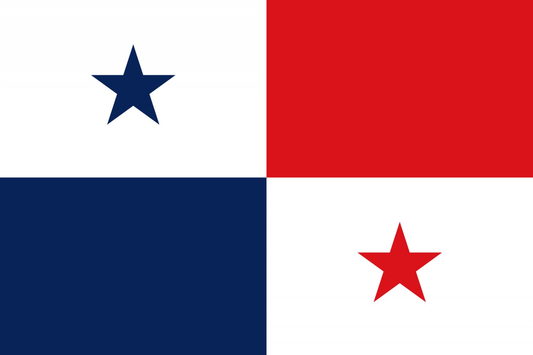Panama Flag fridge, souvenier magnet travel keepsake vibrant colors, size: small