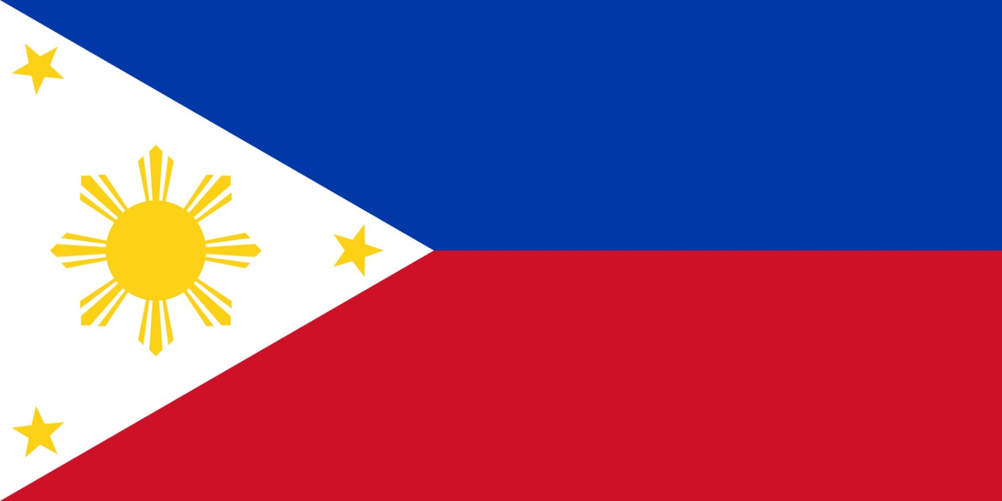 Philippines Flag fridge, souvenier magnet travel keepsake vibrant colors, size: small