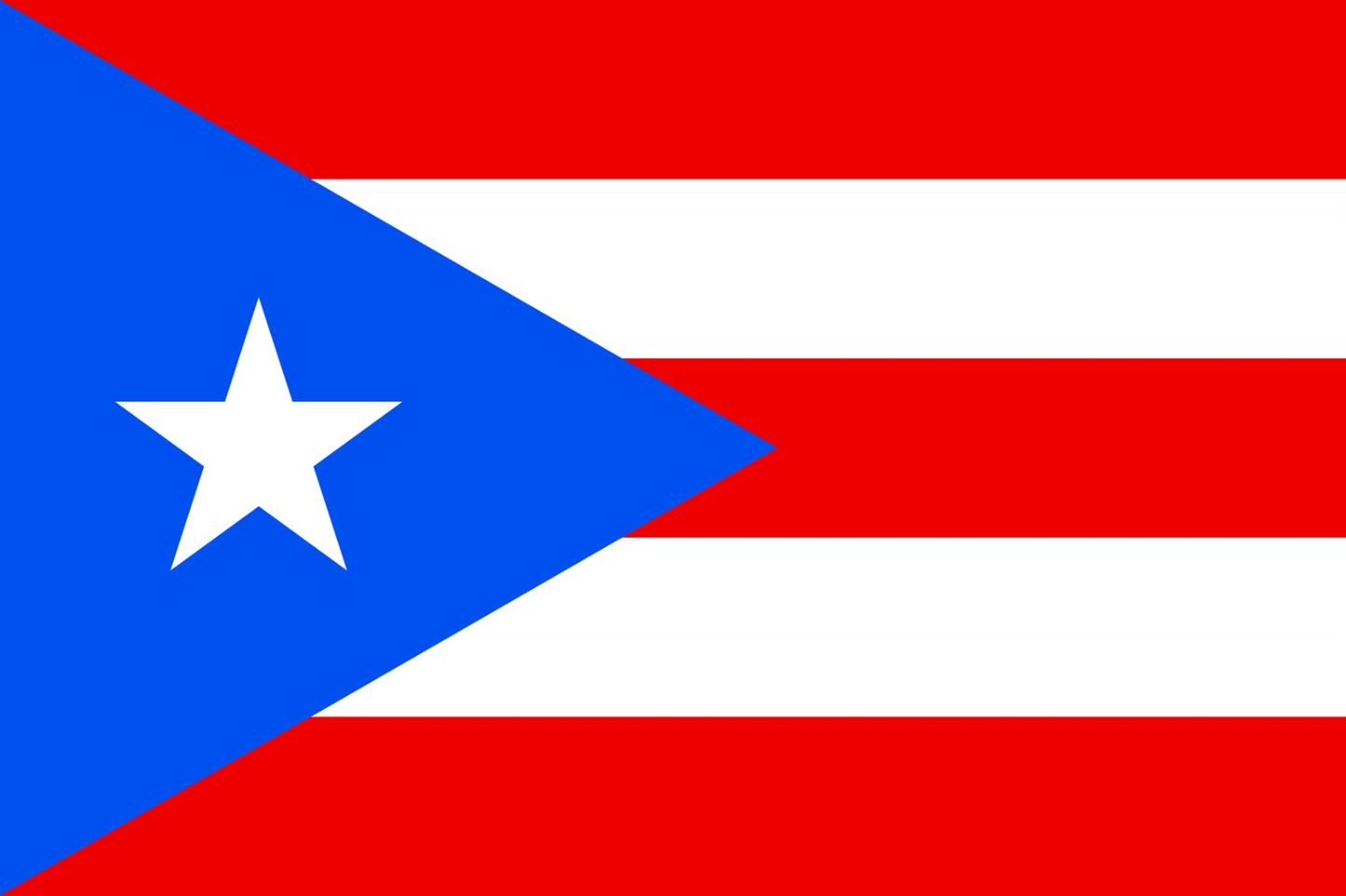 Puerto Rico Regional Flag Magnet or Sticker