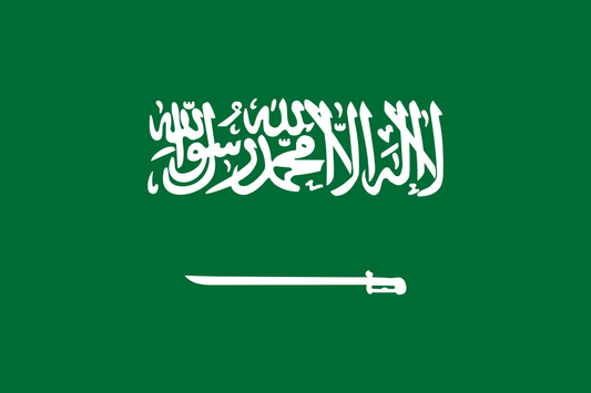 Saudi Arabia Flag fridge, souvenier magnet travel keepsake vibrant colors, size: small