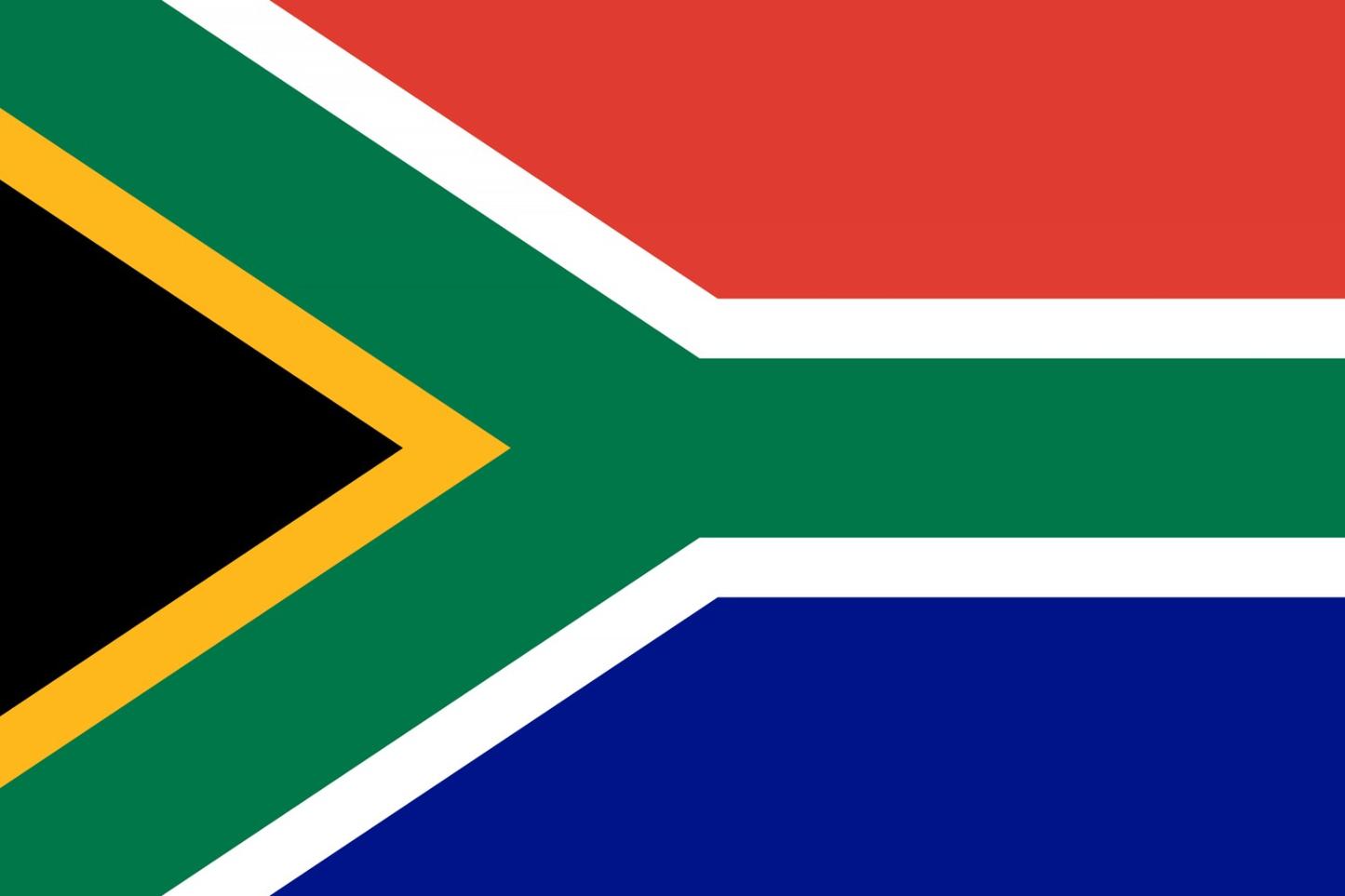 South Africa Flag fridge, souvenier magnet travel keepsake vibrant colors, size: small