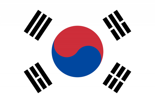 South Korea Flag fridge, souvenier magnet travel keepsake vibrant colors size: small