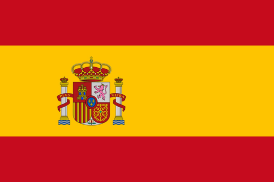 Spain Flag fridge, souvenier magnet travel keepsake vibrant colors, size: small