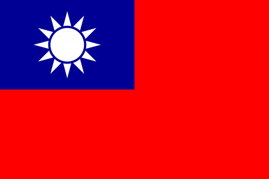 Taiwan Flag Magnet or Sticker