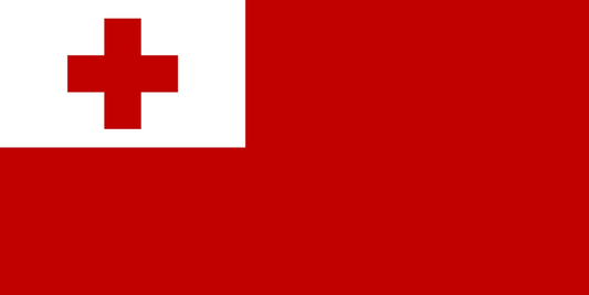 Tonga Flag fridge, souvenier magnet travel keepsake vibrant colors, size: small