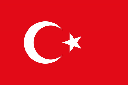 Turkey Flag fridge, souvenier magnet travel keepsake vibrant colors, size: small