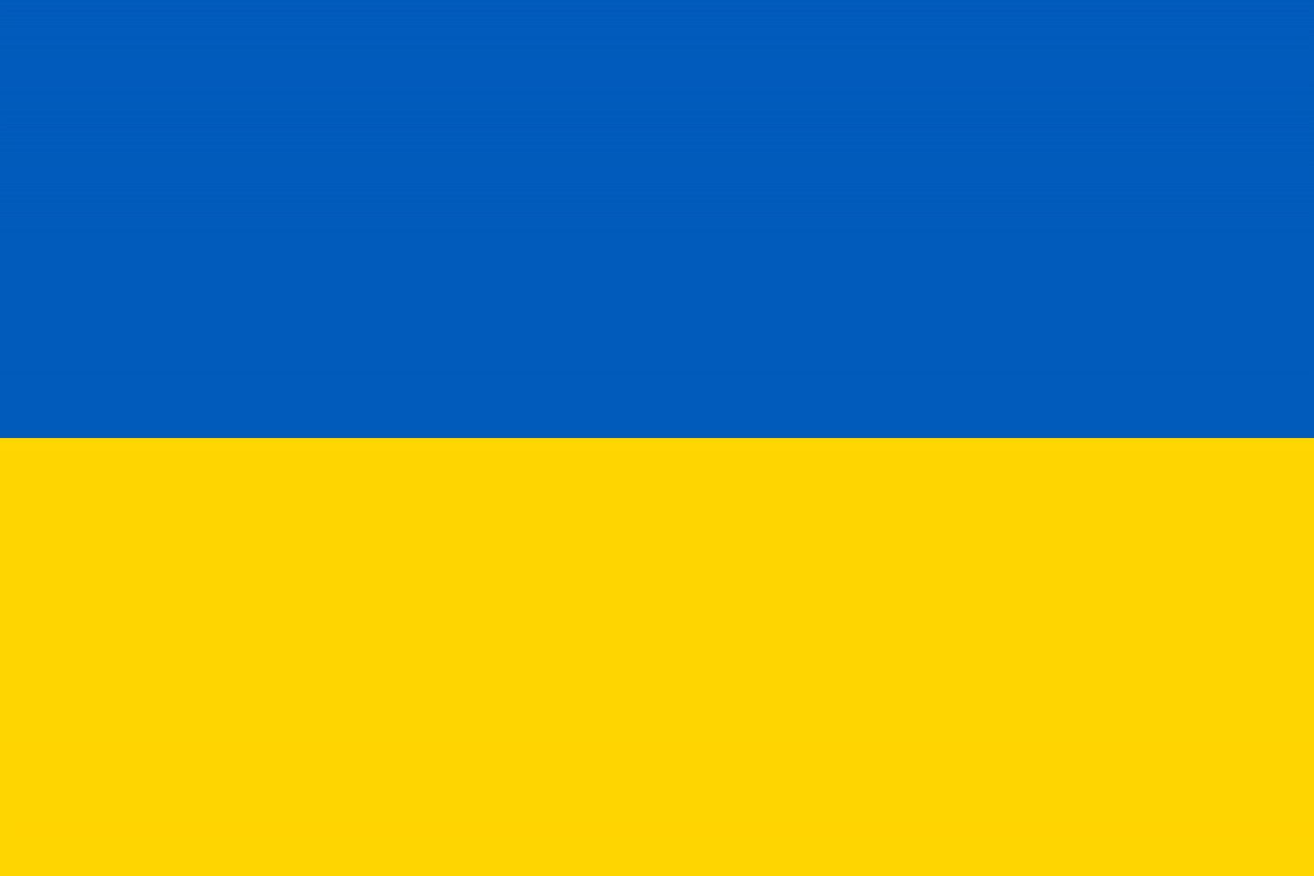 Ukraine Flag fridge, souvenier magnet travel keepsake vibrant colors, size: small