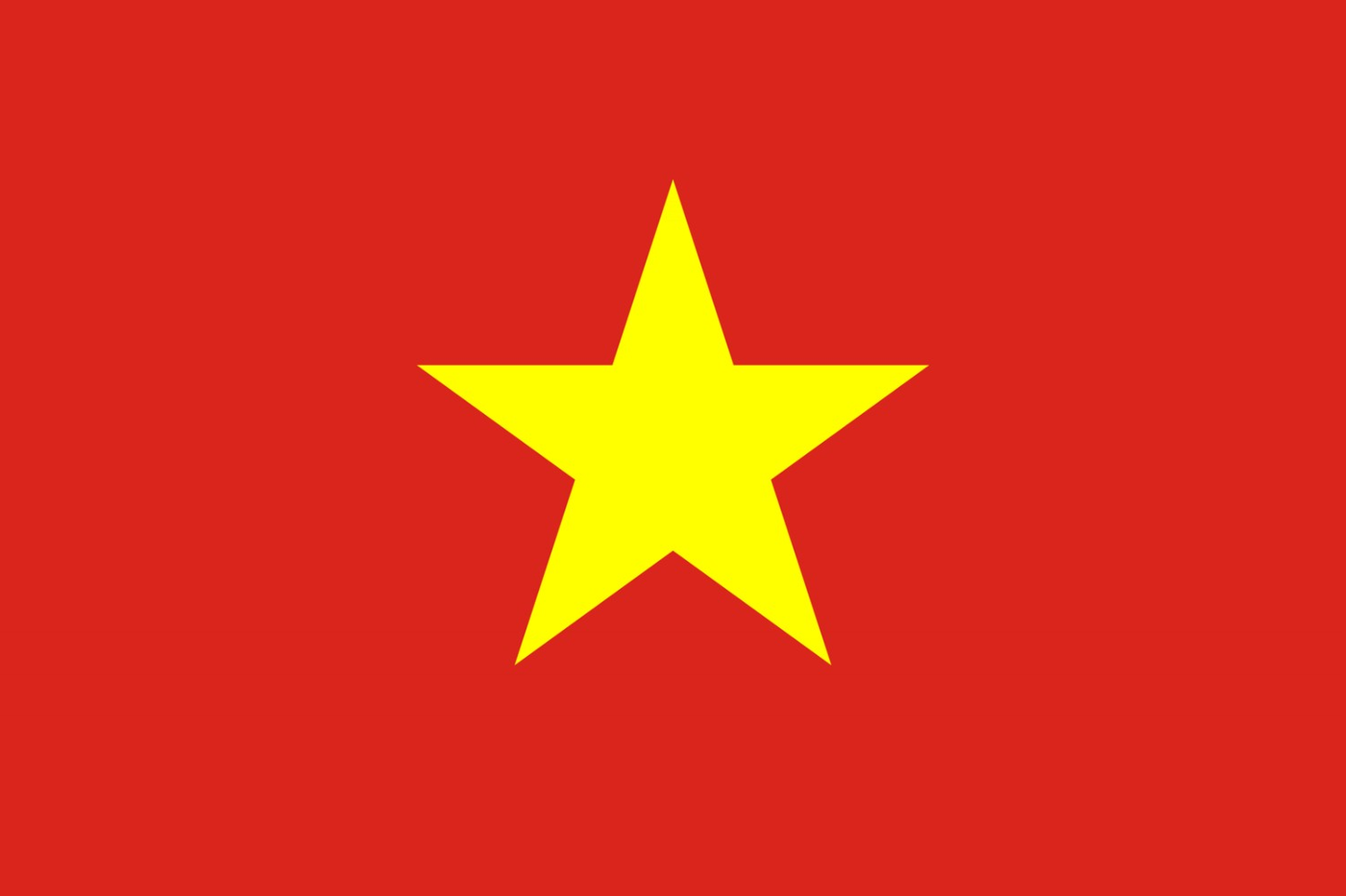 Vietnam Flag fridge, souvenier magnet travel keepsake vibrant colors, size: small